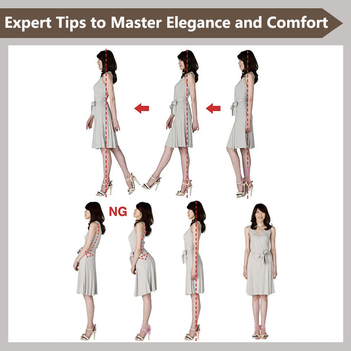 How to Walk Gracefully in High Heels?