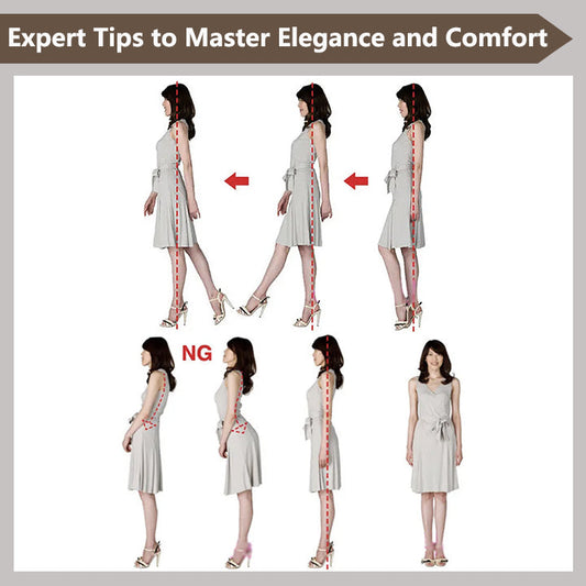 How to Walk Gracefully in High Heels?