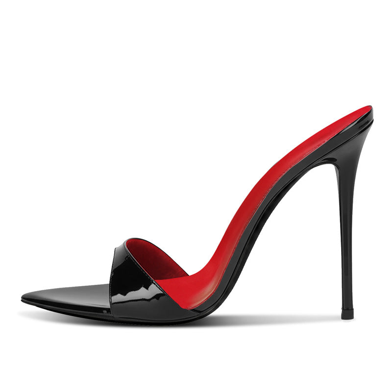 White Out Loud : Sculptural 12cm/13cm Heeled Sandals