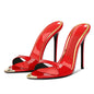 Elevate Your Presence: 12cm Gold Accent Heeled Sandals