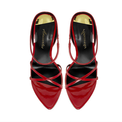 12cm red heels