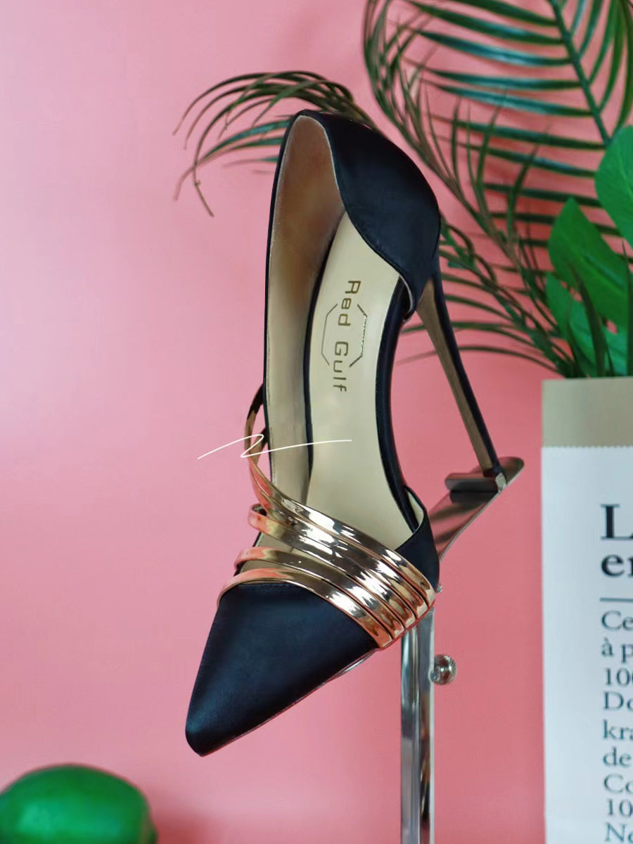 12cm side empty heels