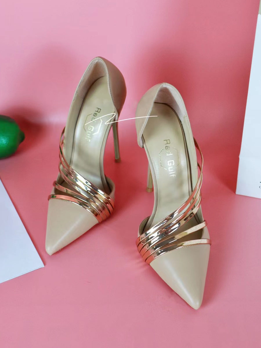 12cm side empty heels