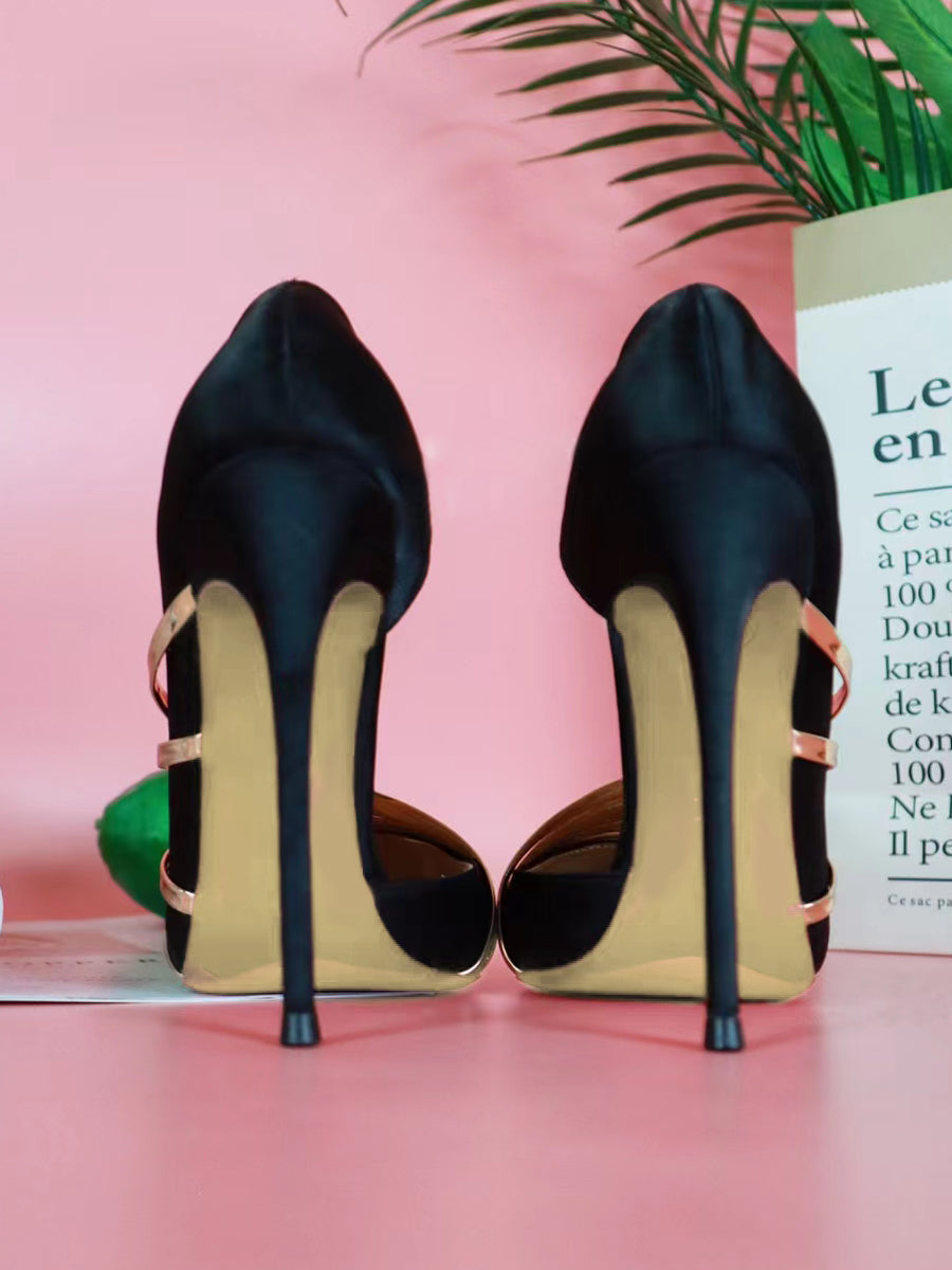 12cm side empty heels