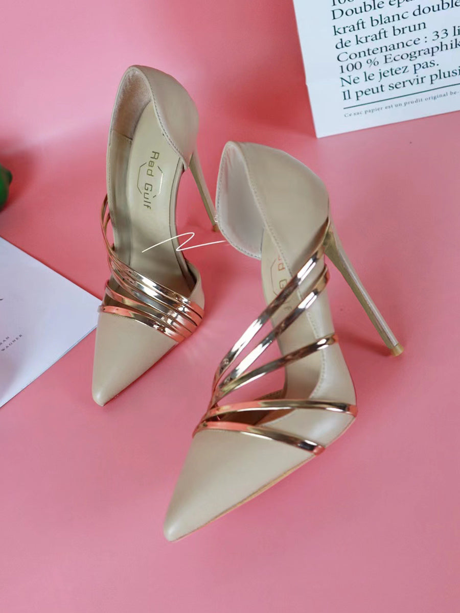 12cm side empty heels