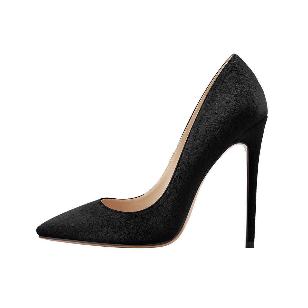 12cm heels in solid color