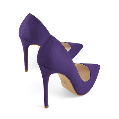12cm heels in solid color