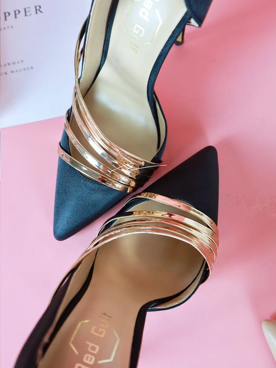 12cm side empty heels